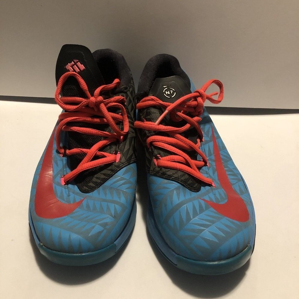 Nike KD VI N7 Dark Turquoise/University Red-Black 626368-466 Size 4.5Y